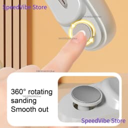 3 In 1 Electric Baby Nail Trimmer USB Rechargeable Automatic Polishing Nail Clipper LED Light 3 Speed Adjustable Household Nail Care Gadget