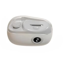 3 In 1 Electric Baby Nail Trimmer USB Rechargeable Automatic Polishing Nail Clipper LED Light 3 Speed Adjustable Household Nail Care Gadget