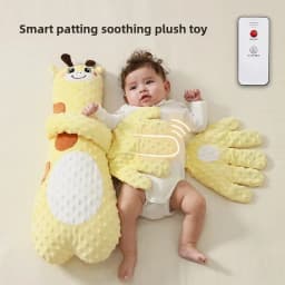 Somenie Baby Soothing‑Hand Sleep Pillow, Anti‑Startle Patting Sleep Assistant for Newborns