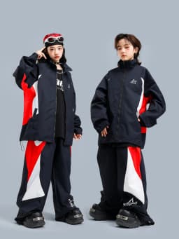 Children Streetwear Hip Hop Boys Girls Loose Casual Sport Jacket Pant Sets Kids Coat Trousers Tracksuits Stage Clothes Costumes