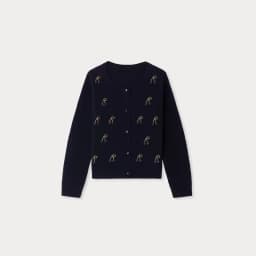 Children's Knitted Sweater 26BP for Autumn and Winter Embroidered Wool and Cotton Blend Warm Boys' Knitted Sweater