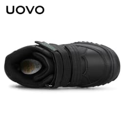 UOVO New Arrival School Shoes Mid-Calf Boys Hiking Fashion Sport Outdoor Children Casual Sneakers Size #26-36