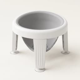 Baby Bath Seat for 5-10 Months, Ergonomic Baby Bathtub Ring Chair with 4 Strong Suction Cups, Detachable Foldable Legs, BPA-Free PP Non-Slip Infant Bath Support Seat for Tub Shower