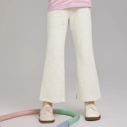 Dave Bella Girls Flare Pants Children Autumn Spring Knitted Bootcut Pants Fashion Elastic Waist Casual Trousers DK3262649