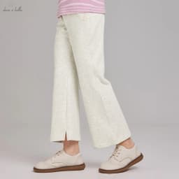 Dave Bella Girls Flare Pants Children Autumn Spring Knitted Bootcut Pants Fashion Elastic Waist Casual Trousers DK3262649