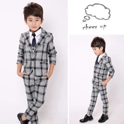 School uniform Dress for boys Formal Tuxedo Suits for Weddings Blazer Vest Pants Kids Gentleman Party Child Clothing Sets B043
