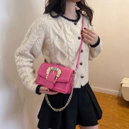 New casual travel shoulder bag, elegant and fashionable handbag, outdoor trendy women's chain strap crossbody bag