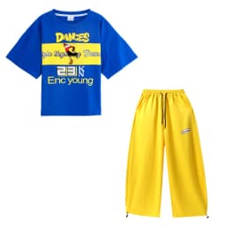 Children's Performance Outfit Primary School Sports Opening Ceremony Street Dance Set Kindergarten Uniforms Children's Day
