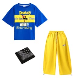 Children's Performance Outfit Primary School Sports Opening Ceremony Street Dance Set Kindergarten Uniforms Children's Day