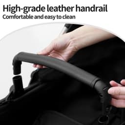 3 in 1 Baby Stroller with EU Safety Standard Car Seat Included Pram Pushchair Travel System Lightweight Foldable Frame High Landscape Reversible Seat Suspension Wheels Comfortable Baby Carriage for Newborn Infant Toddler