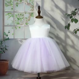 Children Gown Performance Birthday Party Banquet Sleeveless Elegant Tutu Princess Dress Flower Girl Wedding Girls Holiday Host