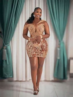 SGIAWETA-[Must-Have Outfits 2026 Best-Sellers]Spring And Summer Women's Sequin Evening Dress Bodycon Dress New Style-birthdaygift