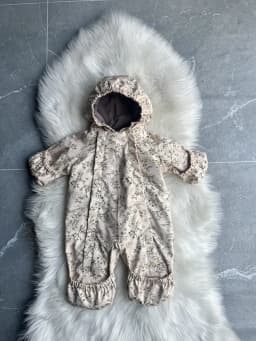 Kids One Piece Cotton Clothes 26 Winter New Printed Cute Thickened and Fleece Warm Outdoor Windproof Boys and Girls Hooded Coats