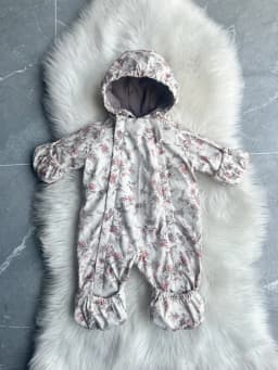 Kids One Piece Cotton Clothes 26 Winter New Printed Cute Thickened and Fleece Warm Outdoor Windproof Boys and Girls Hooded Coats