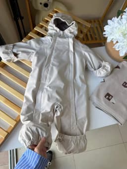Kids One Piece Cotton Clothes 26 Winter New Printed Cute Thickened and Fleece Warm Outdoor Windproof Boys and Girls Hooded Coats