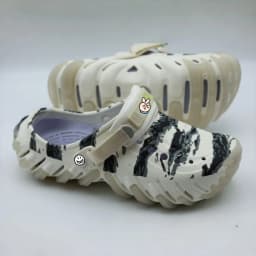 Demon Slayer Kamado Tanjiro Green Check Clogs Chunky Jagged Sole Waterproof Eva Hole Sandals Mens Outdoor Walking Casual Clogs