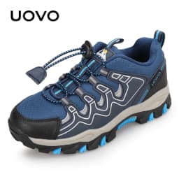 UOVO 2026 New Arrival Boys Sneakers Kids Breathable Children Hiking Shoes Spring And Autumn Outdoor Footwear Eur #27-39