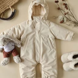 2026 Winter Baby Rompers Print Toddler Baby Clothing Thick Hooded Infant Baby One-Pieces Bodysuits Jumpsuit Outdoor Warm