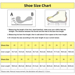 Princepard Spring Summer Kids Orthopedic Sandals New Closed Toe Leather Arch Support Correcting Shoes Toddler Girls Boys