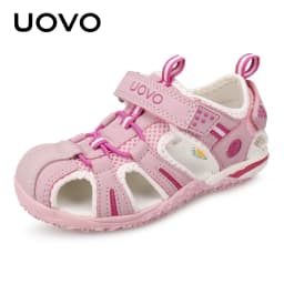 UOVO Children Footwear Kids Sandals For Little Girls And Boys Summer Beach Shoes Eur #24-38