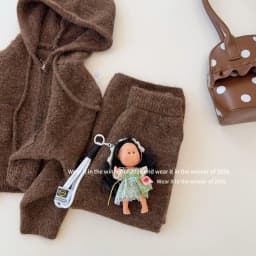 Girls Suit 2026 Spring and Autumn New Children's Clothing Korean Style Girl Baby Loose Small Lazy Soft Waxy Knit Two-piece Set