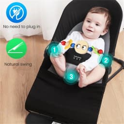 Baby Chair Bouncy Chair Infant Elasticity Chair Lightweight Portable Economic Practical Common Parents' Good Choice Baby Swing Chair Multi Functional Cradle Child Sleeping Bed