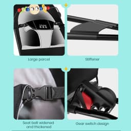 Baby Chair Bouncy Chair Infant Elasticity Chair Lightweight Portable Economic Practical Common Parents' Good Choice Baby Swing Chair Multi Functional Cradle Child Sleeping Bed