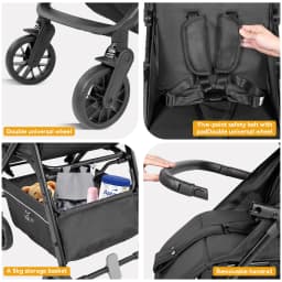 2-in-1 Baby Stroller Good Choice for Parents Fashionable Popular Lightweight Portable Travel Stroller