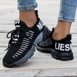 Woman Shoes, Women Sneakers Casual Running Shoes, Fashion Sneakers, Soft Sole Shoes for Woman Daily Commute Sports Outdoor Training