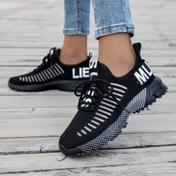 Woman Shoes, Women Sneakers Casual Running Shoes, Fashion Sneakers, Soft Sole Shoes for Woman Daily Commute Sports Outdoor Training