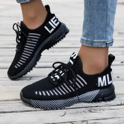 Woman Shoes, Women Sneakers Casual Running Shoes, Fashion Sneakers, Soft Sole Shoes for Woman Daily Commute Sports Outdoor Training