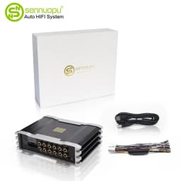 Sennuopu X10B Car Audio 4 Ch Power Amplifier 8 Channel Dsp Processor Bluetooth Amp Equalizer Amplificador Automotivio Sound