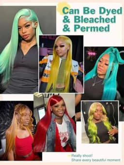 30 40 Inch 360 Lace Wig 613 13x6 HD Transparent Lace Straight Blonde Wig 200 Density Pre Plucked Natural Hairline with Baby Hair RawVietnamese Hair 13x4 Lace Front Human Hair Wigs For Black Women