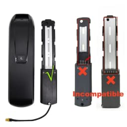 [US Direct ] Hailong 36V E-Bike Battery 10Ah/15Ah/20Ah 200W -1500W Electric Bicycle Bike Ebike 18650/21700 Lithium Battery Pack 30A BMS for Bafang BBS02 BBS03 BBSHD Motor With 42V 2A Charger, XT60 Connector, USB Port and 4-Pins Base