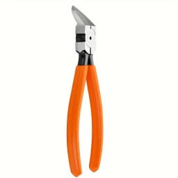 1Pc 45/90 Degree CR-V Top Cutting Pliers - Precision Plastic Cutting for Sprue Burrs Circuit Board and Flexible Wires