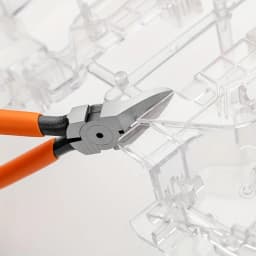 1Pc 45/90 Degree CR-V Top Cutting Pliers - Precision Plastic Cutting for Sprue Burrs Circuit Board and Flexible Wires