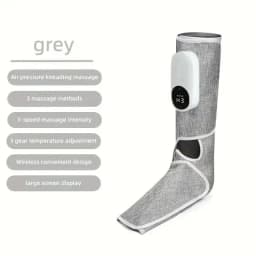 LINGTENG Electric Leg and Foot Massager, Portable Rechargeable Calf Massager, Massages Both Calves and Feet at the Same Time, Includes Foot and Leg Heating, Cordless Leg Massager, Christmas, Mother's Day, and Father's Day Gift