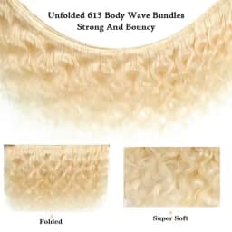 28 30 Inch Brazilian Raw 12A 613 Blonde Human Hair Bundles Body Wave Blonde Bundle Natural Human Hair Weaving Hair Extension