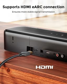 7.1-Channel Dolby Atmos Surround Sound System for TV with 4 Surround Speakers and Home Theater Subwoofer, 420W Peak Power, HDMI eARC, Voice Control, Bass Boost, App Control, 2026 Model