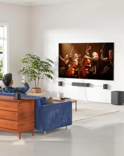 7.1-Channel Dolby Atmos Surround Sound System for TV with 4 Surround Speakers and Home Theater Subwoofer, 420W Peak Power, HDMI eARC, Voice Control, Bass Boost, App Control, 2026 Model