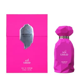 Arabiyat Prestige Uhud Eau De Parfum Spray for Women – Sweet Oriental Floral & Vanilla Gourmand Scent, Radiant Long-Lasting Sillage, Perfect Eid & Mother's Day Gift, 100 ml / 3.4 Fl oz