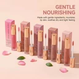 High Shine Finish Hydrating Plumping Lip Gloss Non Sticky Long Lasting Moisturizing Volumizing Smooths Lip Lines Lipgloss Women Daily Wear Makeup