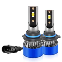 Roadsun Car LED Headlight Bulbs 120W 22000LM CANBUS Super Bright 9006/HB4 High/Low Beam LED Car Headlamps 6000K DC12V 3570 CSP Chips Auto Light Bulbs Universal Fit For Car Motors