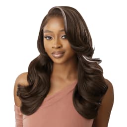 Outre HD Lace Frontal Wig Perfect Hairline Glueless Fully Hand-Tied 13X6 Lace Wig Kihara, Synthetic