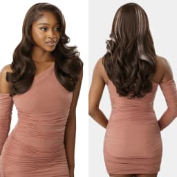 Outre HD Lace Frontal Wig Perfect Hairline Glueless Fully Hand-Tied 13X6 Lace Wig Kihara, Synthetic