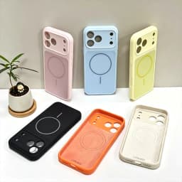 Magnetic Phone Case for iPhone 13 14 15 16 17 18 Max Pro Air, Heat Dissipation Wireless Charge Silicon Protective Cover