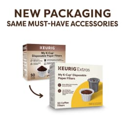 50PK White Paper Disposable Coffee Filters - Single Cup Use for Home Or Office