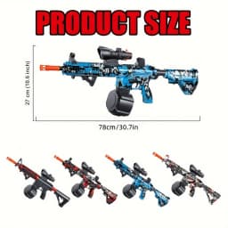 Blaster Gun,Electric Ball Blaster , High Orbeez Gun Performance Cool Toy Gun Christmas Halloween Birthday Gift