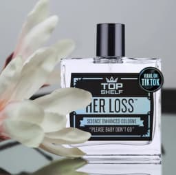 Novelty Her Loss Cologne for Men, 3.3 Fl Oz Spray Perfume, Casual Refreshing Scent, Perfect for Daily Use, Parties and Gifting for Him on Holiday Occasions