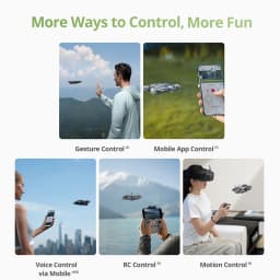 DJI NEO 2 Drones with a Camera Drone 4K Professional Imaging Drones with 3 Batteries Charging Hub Full Accessories 151g 4K Video Omnidirectional Obstacle Avoidance